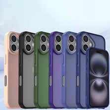 Bezos iPhone 16 Kılıf Elegant Kapak - Lacivert