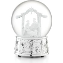 Lenox Reed And Barton Nativity Müzikal Kar Küresi, 1,4 Kg, Çoklu