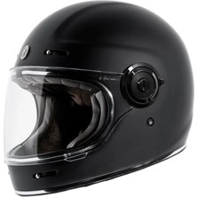 Torc T-1 Newport Kapalı Motosiklet Kaskı Mat Siyah
