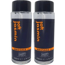 Bezos Soft Jasmin Massage Oil 400 ml Aromalı Rotik Masaj Yağı x 2 Adet