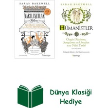 Domingo Yayınevi Sarah Bakewell 2 Kitap Seti + Dünya Klasiği Hediye