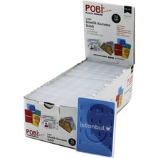 Mabelme Store Kimlik Kart Koruma Kabı - Şeffaf - Kaliteli Plastik