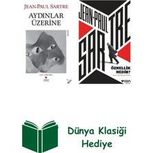 Can Yayınları Jean-Paul Sartre 2 Kitap Seti + Dünya Klasiği Hediye