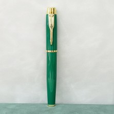 Mabelme Store Yeşil Metal Tükenmez Kalem