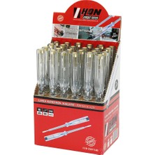 Ozkr Store Lüks Kontrol Kalemi - Yıldız Uç - Çelik C45 - 110-250 V