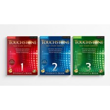 Cambridge Touchstone 1-2-3 Student's Book Self Study Edition Ingilizce Eğitim Seti Cd'siz | 3 Kitap Takım | Anadolu Üniversitesi | Michael Mccarthy