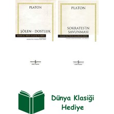 İş Bankası Kültür Yayınları Platon 2 Kitap Seti + Dünya Klasiği Hediye