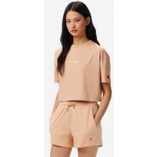 United4 Unıted4 Regular Fit Kadın Pembe T-Shirt