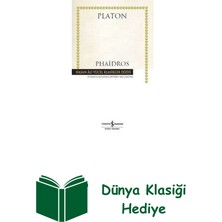 İş Bankası Kültür Yayınları Phaidros - Hasan Ali Yücel Klasikler + Dünya Klasiği Hediye