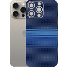 Kapps Iphone 15 Pro Max ile Uyumlu Rainbow Serisi Premium Arka Kapak Kaplama(Kenarlar Yoktur!)