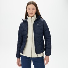Peak Performance Helium Down Hood Kadın Lacivert Outdoor Mont