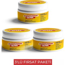 Bezos Aspercreme Ultra Masaj Kremi  3 Adet