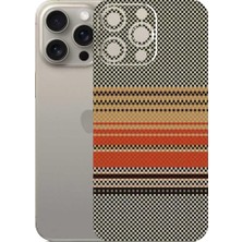 Kapps Iphone 15 Pro Max ile Uyumlu Rainbow Serisi Premium Arka Kapak Kaplama(Kenarlar Yoktur!)
