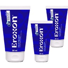 Bezos Eroxon Yetişkinerkekler Için 3 Adet Özelolarak Geliştirilmiş Krem 50 ml