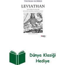 Can Yayınları Leviathan Veya Dini ve Sivil Bir Devletin Madde... + Dünya Klasiği Hediye