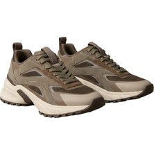 Calvin Klein Kadın / Kız Kahverengi Calvin Klein Hıke Runner Ck Strıp, 0j8 Kahverengi Kadın Spor Ayakkabı