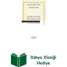 İş Bankası Kültür Yayınları Kinik Felsefe Fragmanları + Dünya Klasiği Hediye