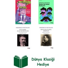 Can Yayınları Friedrich Nietzsche 4 Kitap Seti + Dünya Klasiği Hediye