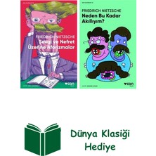 Can Yayınları Friedrich Nietzsche 2 Kitap Seti + Dünya Klasiği Hediye
