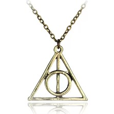 Bezos Potter Ölüm Yadigarları Üçgen Kolye