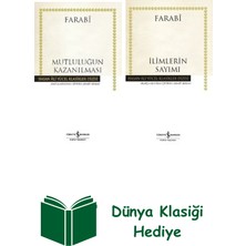 İş Bankası Kültür Yayınları Farabi 2 Kitap Seti + Dünya Klasiği Hediye