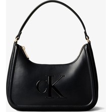 Calvin Klein Bold Small Kadın Siyah Omuz Çantası