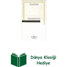İş Bankası Kültür Yayınları Theaitetos - Hasan Ali Yücel Klasikler + Dünya Klasiği Hediye