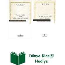 İş Bankası Kültür Yayınları Cicero 2 Kitap Seti + Dünya Klasiği Hediye