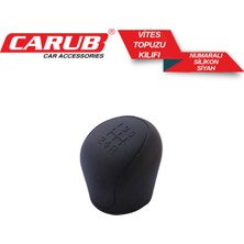Carub Vites Topuz Kılıfı Numaralı Silikon Siyah