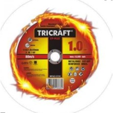 Bezos Trıcraft x Plus 115X1X22.23 mm Inox Kesici Taş 10 Adet -3301