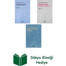 İletişim Yayınları Andre Comte Sponville 3 Kitap Seti + Dünya Klasiği Hediye