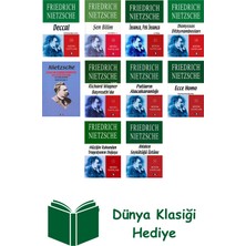 Say Friedrich Nietzsche 10 Kitap Seti + Dünya Klasiği Hediye