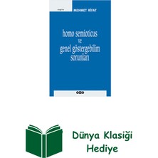 Yapı Kredi Yayınları Homo Semioticus ve Genel Göstergebilim Sorunları + Dünya Klasiği Hediye