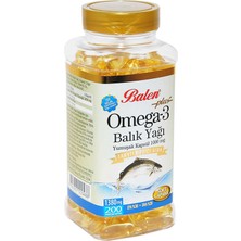 Bezos Omega 3 Plus+ Balık Yağı Yumuşak 200 Kapsül