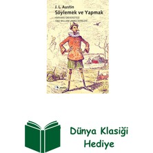 Metis Yayınları Söylemek ve Yapmak + Dünya Klasiği Hediye