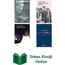 Metis Yayınları Roland Barthes 4 Kitap Seti + Dünya Klasiği Hediye