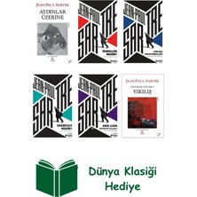 Can Yayınları Jean-Paul Sartre 6 Kitap Seti + Dünya Klasiği Hediye