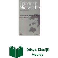 İthaki Yayınları David Strauss - Itirafçı ve Yazar-Zamana Aykırı... + Dünya Klasiği Hediye