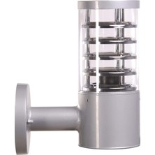 Delixa Avonnı BAP-68155-BBY Gri Elektrostatik Toz Boyalı Dış Mekan Aydınlatma, E27, Aluminyum, Polikarbon C