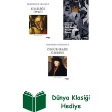 Can Yayınları Desiderius Erasmus 3 Kitap Seti + Dünya Klasiği Hediye
