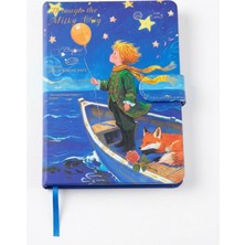 Lento Desing Özel Tasarım Küçük Prens Temalı Mıknatıs Kapaklı Defter - Through The Milky Way