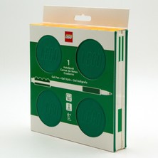 Lego® Locking Notebook With Gel Pen LEGO Kalemli Defter Yeşit (53566)
