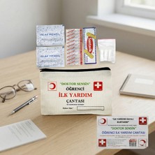 Ozkr Store Bez Çantalı Öğrenci Ilk Yardım Seti