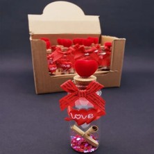 Ozkr Store Love Kalpli Dilek Şişesi