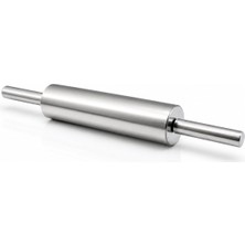 Ozkr Store Çelik Merdane - Metal Hamur Rulosu - 40 cm
