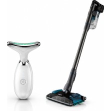 Philips 8000 Serisi Aqua Plus Kablosuz Dik Süpürge XC8053/01 + Yüz Masaj Aleti Hediye
