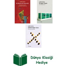 Metis Yayınları Judith Butler 3 Kitap Seti + Dünya Klasiği Hediye