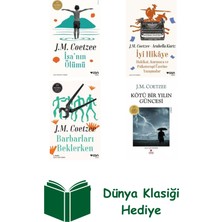 Can Yayınları John Maxwell Coetzee 4 Kitap Seti + Dünya Klasiği Hediye