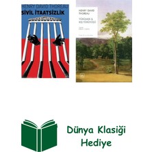 İthaki Yayınları Henry David Thoreau 2 Kitap Seti + Dünya Klasiği Hediye