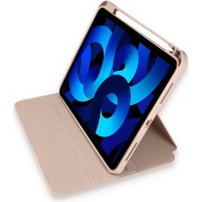 Bezos iPad Pro 11 (2021) Kılıf Starling 360 Kalemlikli Tablet Kılıf - Rose Gold